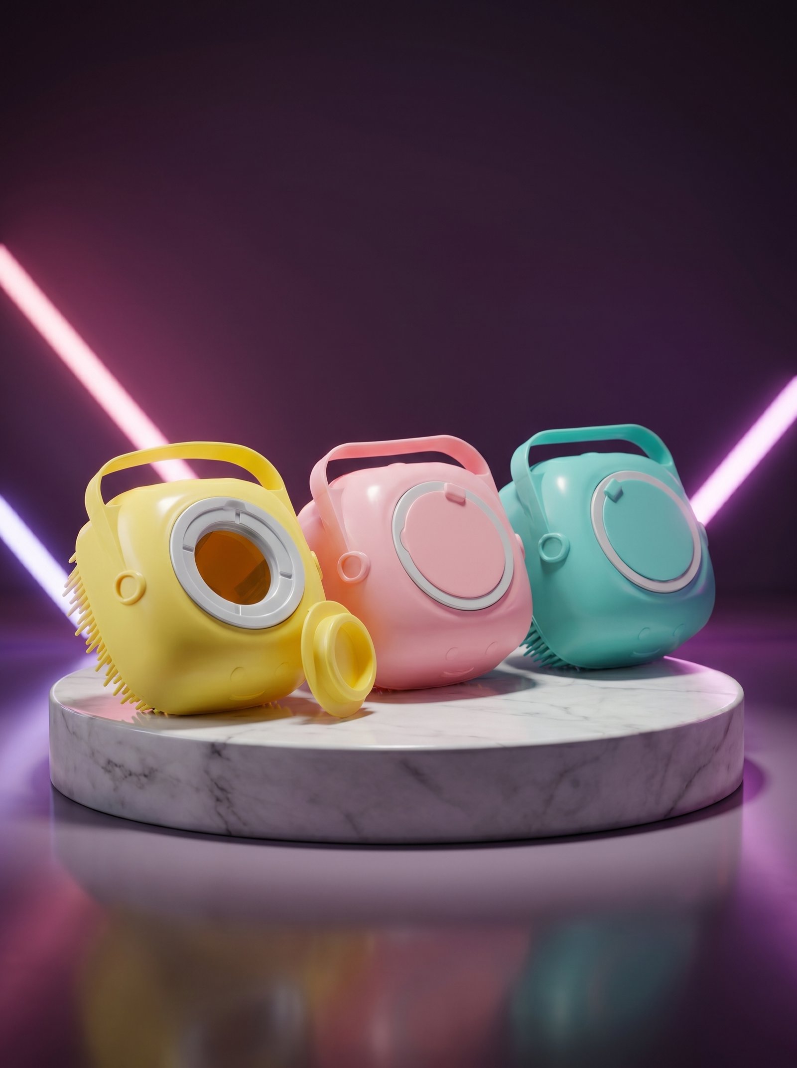 Escova Spa Dispenser Ergonômica